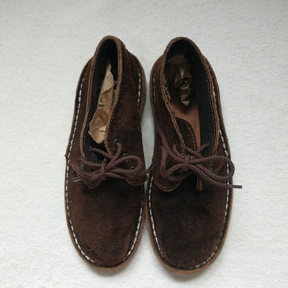 Brother Vellies Unisex UK4 Brown Erongo Suede Chukka Boots Desert Shoes Lace Up - Picture 2 of 13
